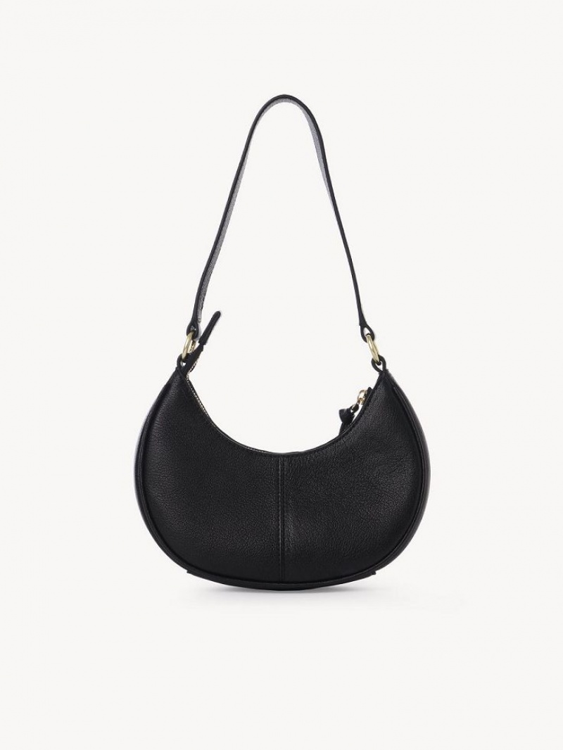 Chloe Hana Half Moon Olkalaukku Mustat | CHE-SR14623