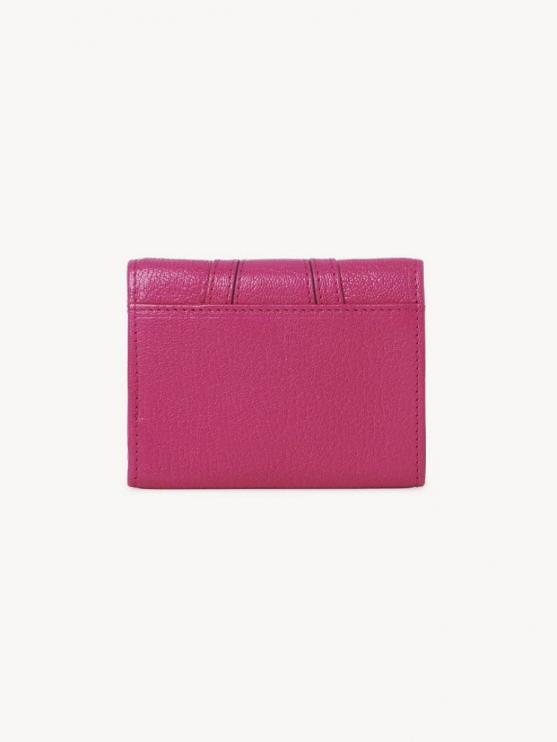 Chloe Hana Tri Fold Pieni lompakko Pinkki | CHE-SR14895