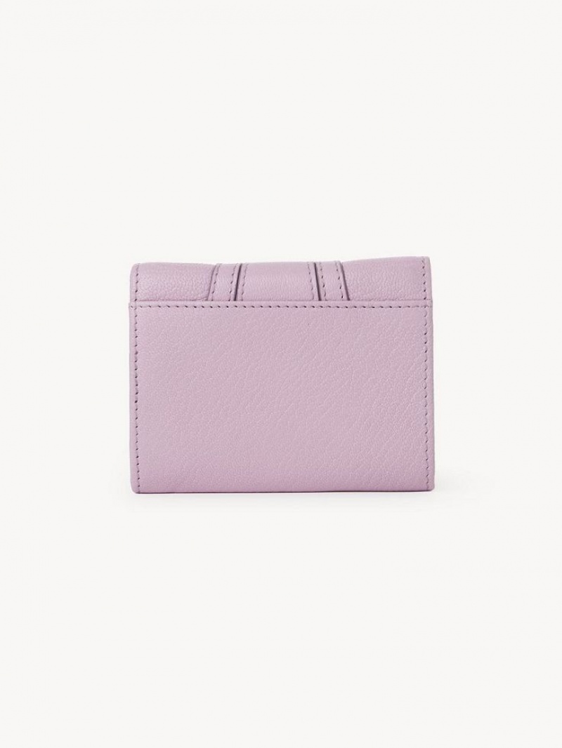 Chloe Hana Tri-fold Pieni lompakko Laventeli Valkoinen | CHE-SR14908