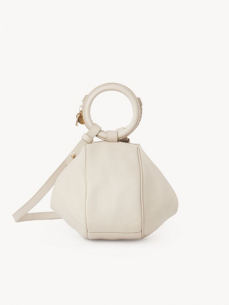 Chloe Hana Wristlet Crossbody Laukut Beige | CHE-SR14720