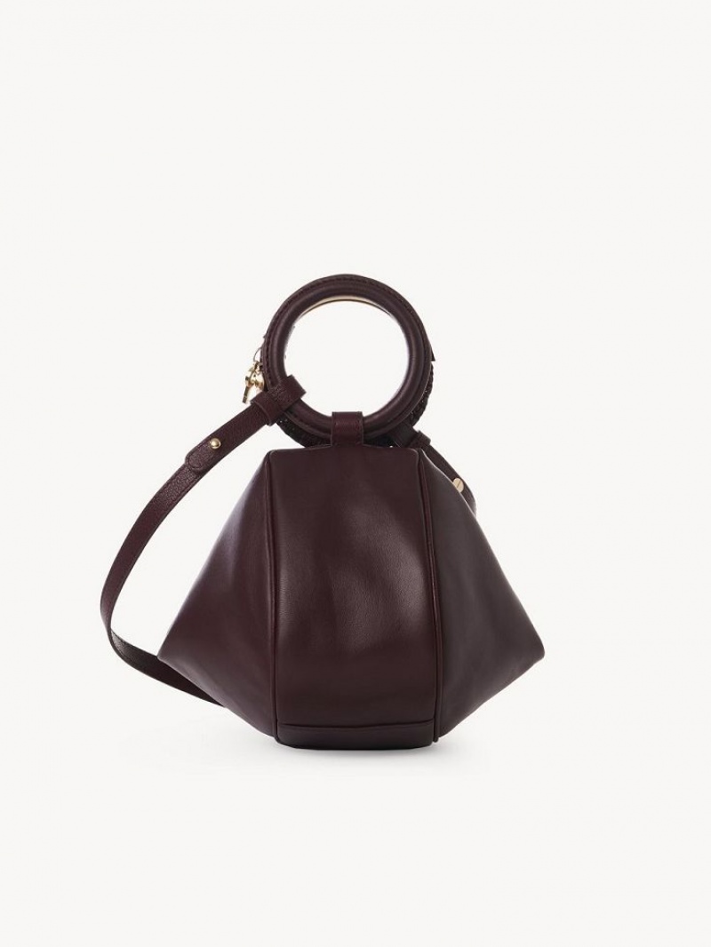 Chloe Hana Wristlet Crossbody Laukut Viininpunainen | CHE-SR14719