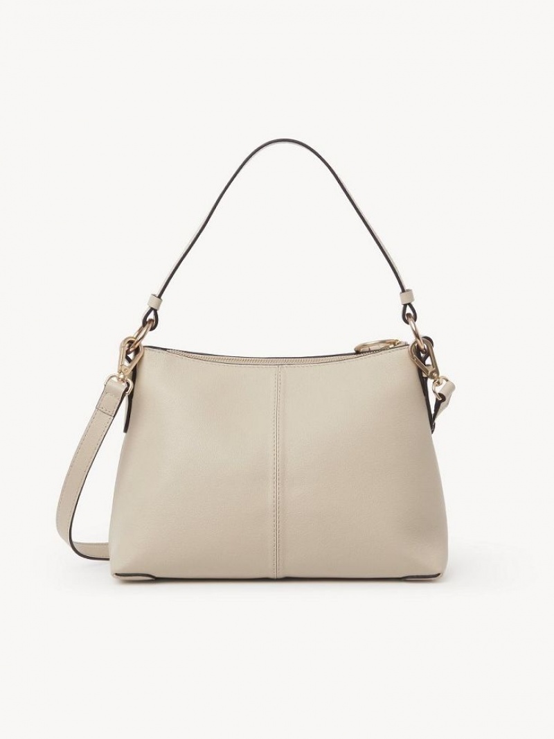 Chloe Joan Small Olkalaukku Beige | CHE-SR14681