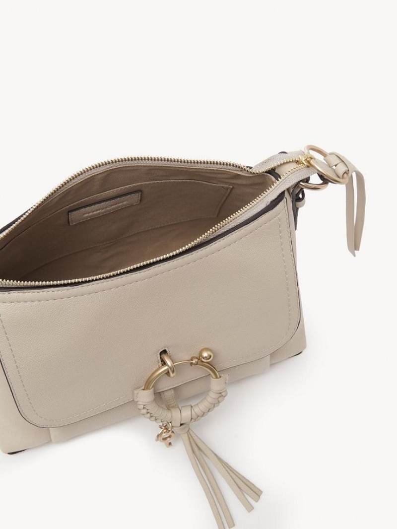 Chloe Joan Small Olkalaukku Beige | CHE-SR14681