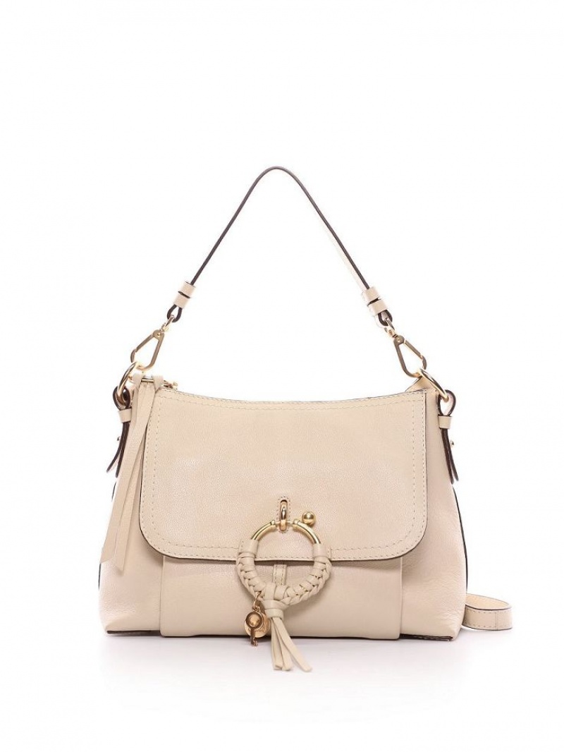 Chloe Joan Small Olkalaukku Beige | CHE-SR14681