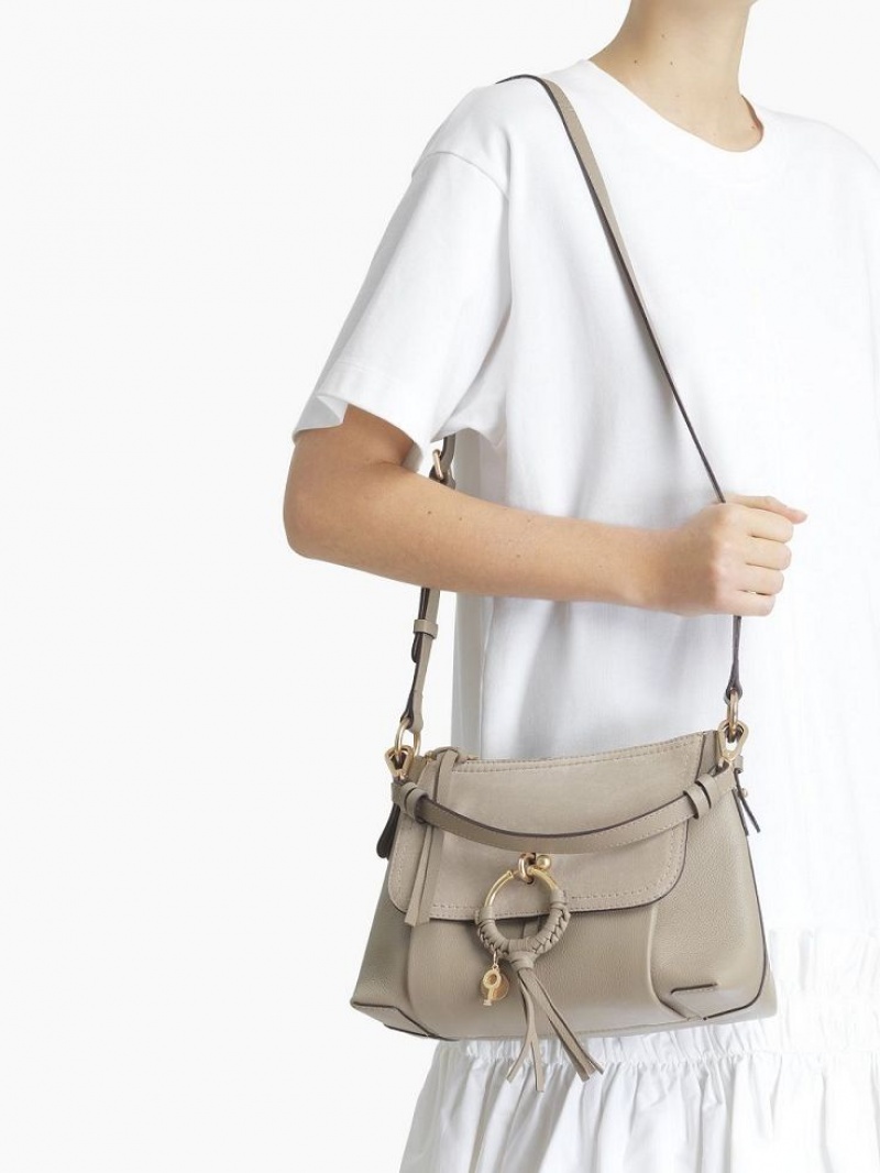 Chloe Joan Small Olkalaukku Harmaat | CHE-SR14678