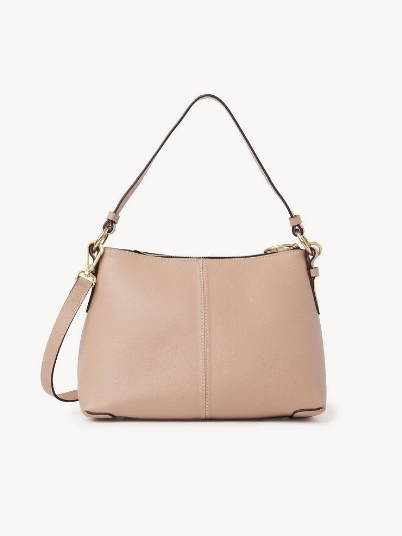 Chloe Joan Small Olkalaukku Kahvi Pinkki | CHE-SR14697