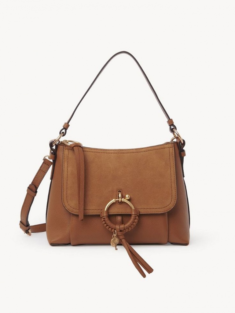 Chloe Joan Small Olkalaukku Ruskea | CHE-SR14680