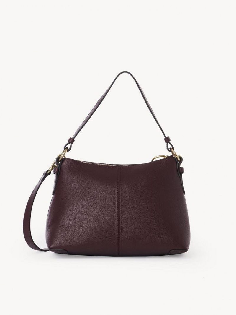 Chloe Joan Small Olkalaukku Viininpunainen | CHE-SR14650