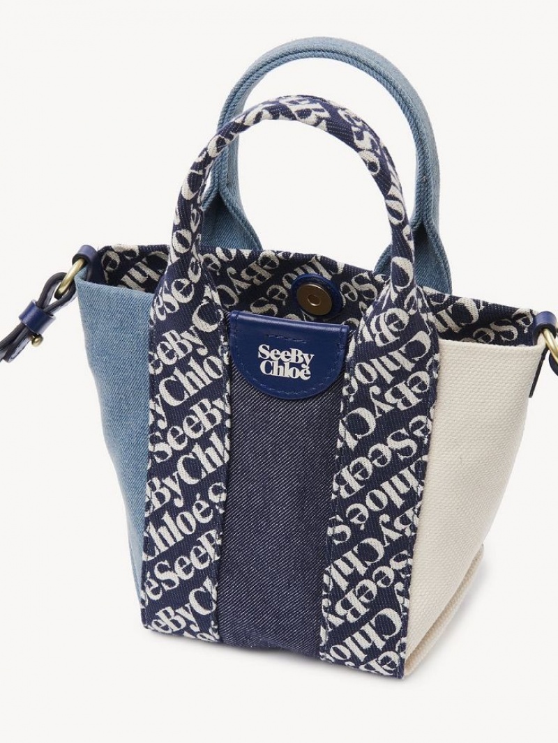 Chloe Laetizia Tote Mini Laukut Kuninkaallinen Sininen Laivastonsininen | CHE-SR14766