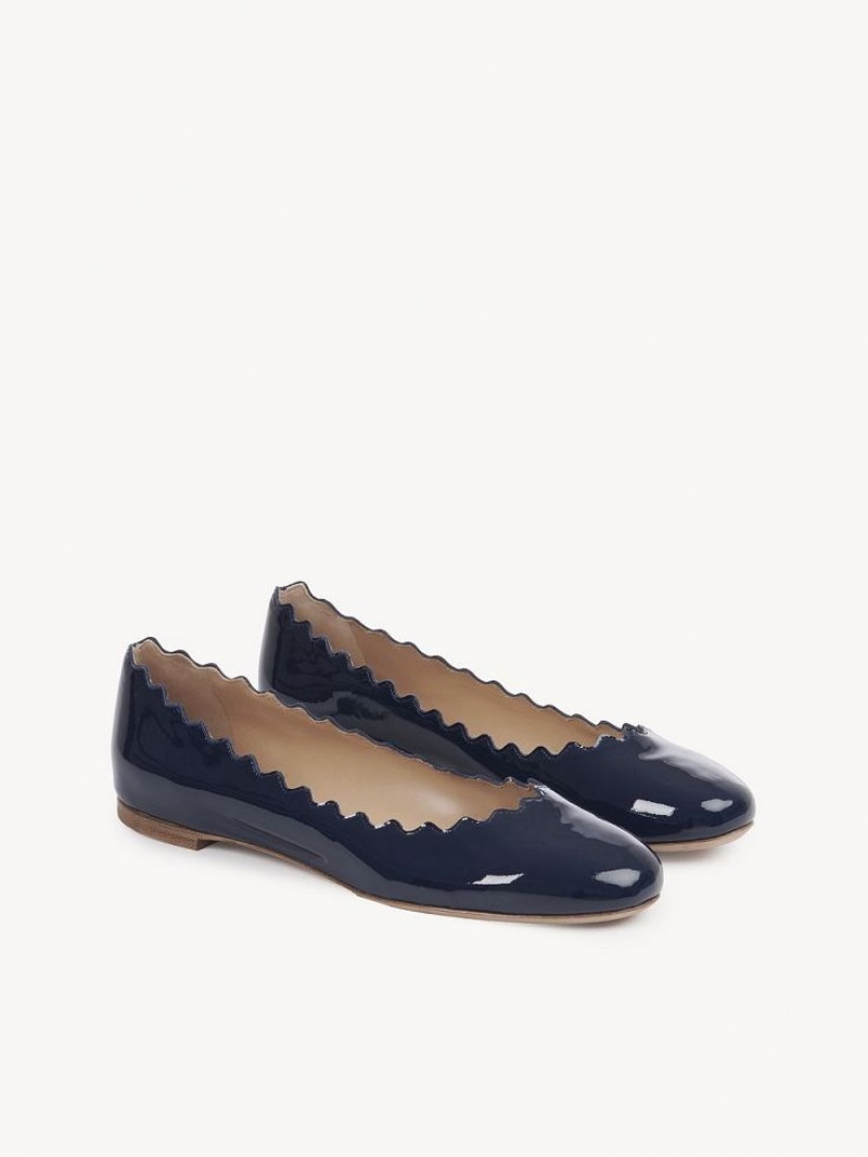 Chloe Lauren Ballet Flat Laivastonsininen | CHE-SR14257