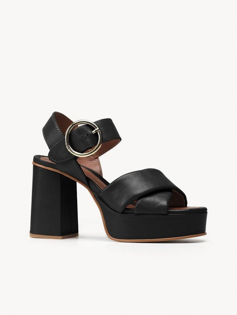 Chloe Lyna High-heel Sandaalit Mustat | CHE-SR14812