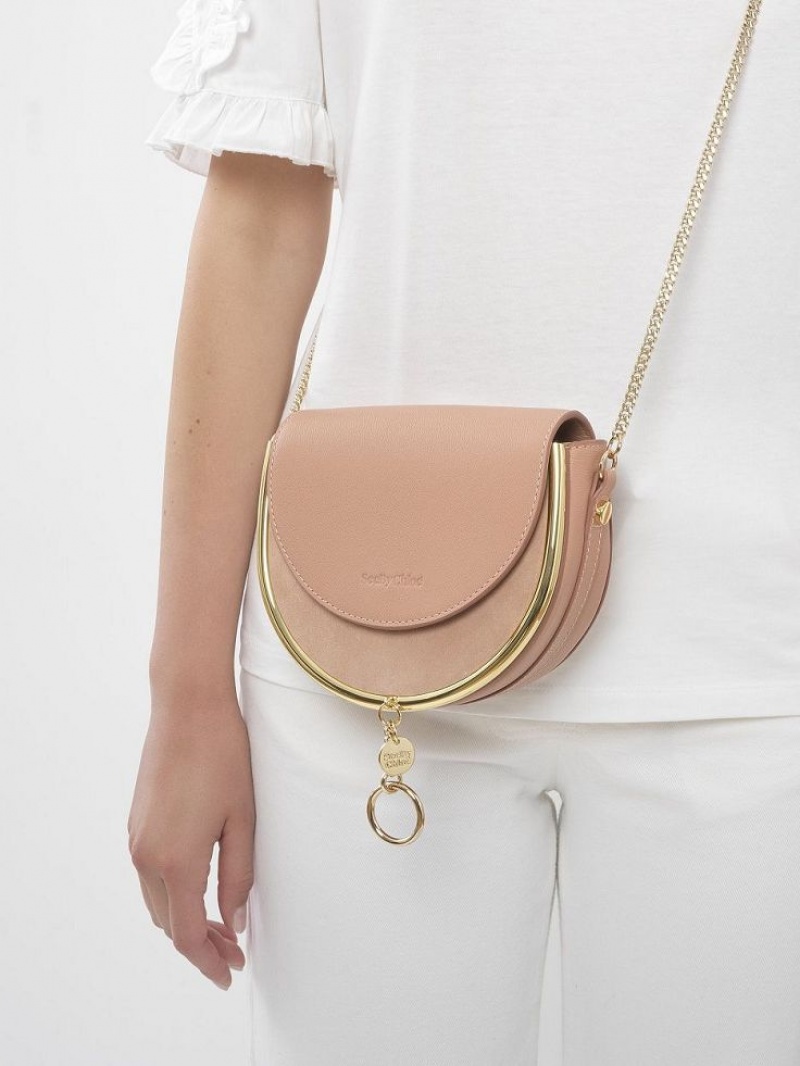 Chloe Mara Evening Crossbody Laukut Kahvi Pinkki | CHE-SR14714