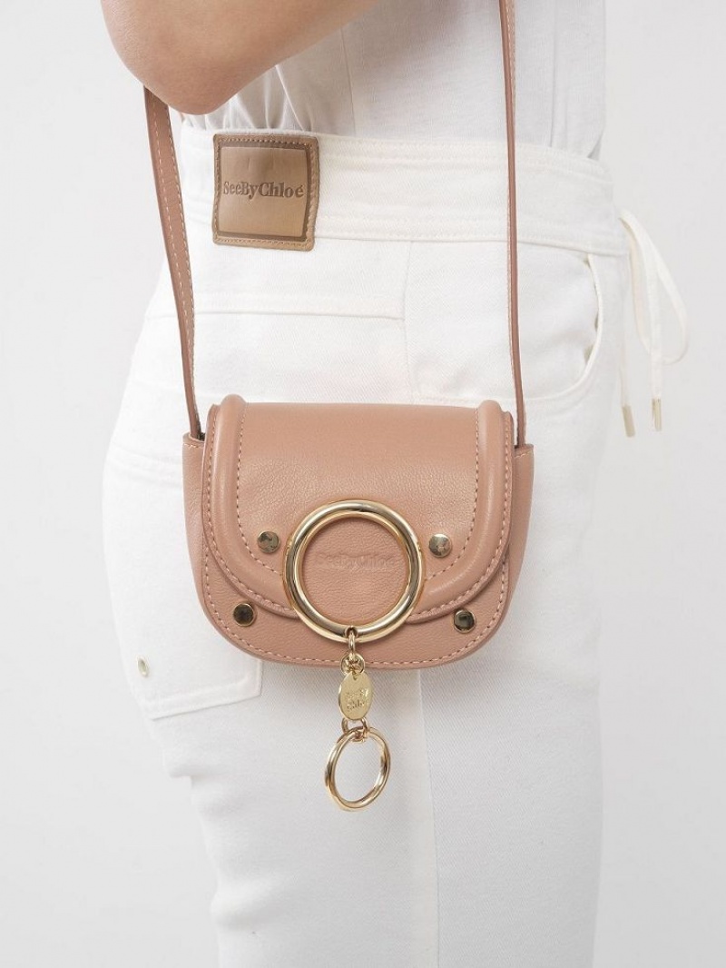 Chloe Mara Micro Olkalaukku Kahvi Pinkki | CHE-SR14606