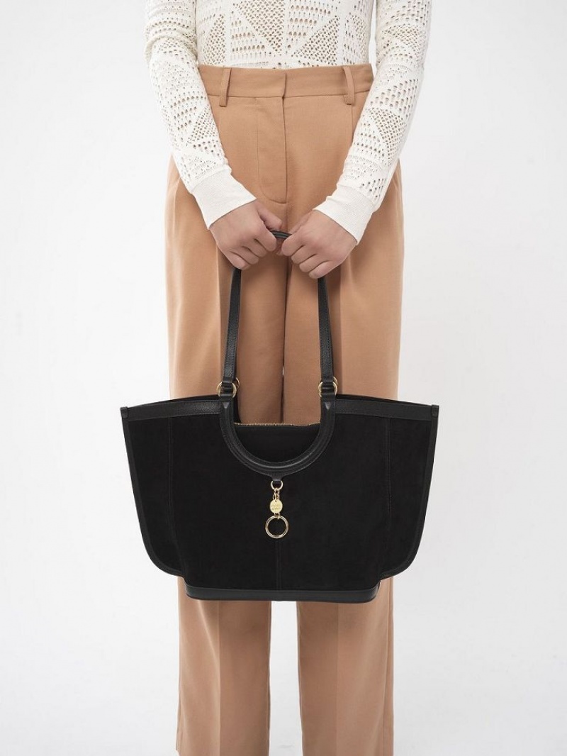 Chloe Mara Shopper Olkalaukku Mustat | CHE-SR14593