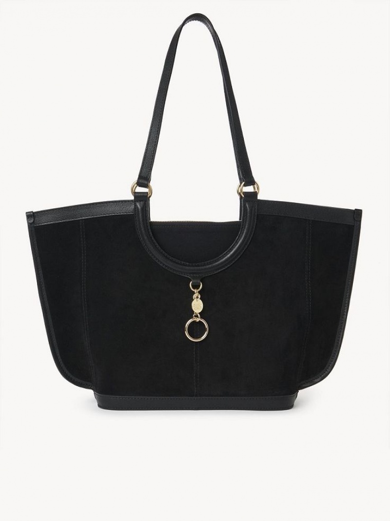 Chloe Mara Shopper Olkalaukku Mustat | CHE-SR14593