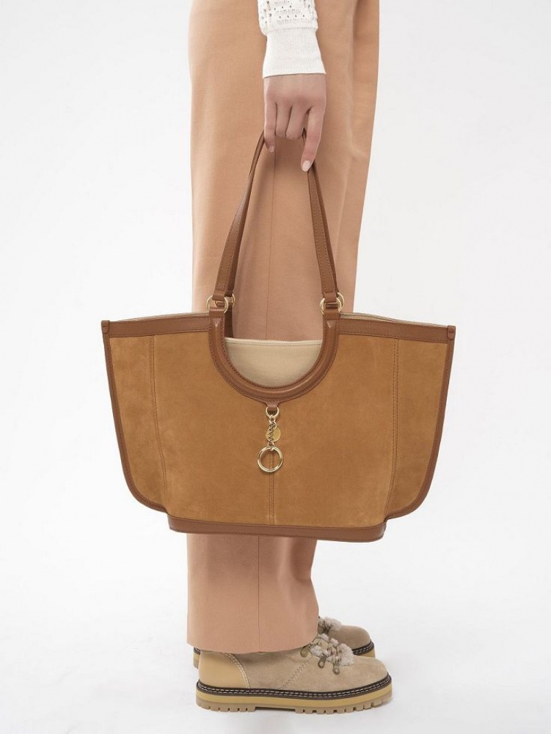 Chloe Mara Shopper Olkalaukku Ruskea | CHE-SR14592