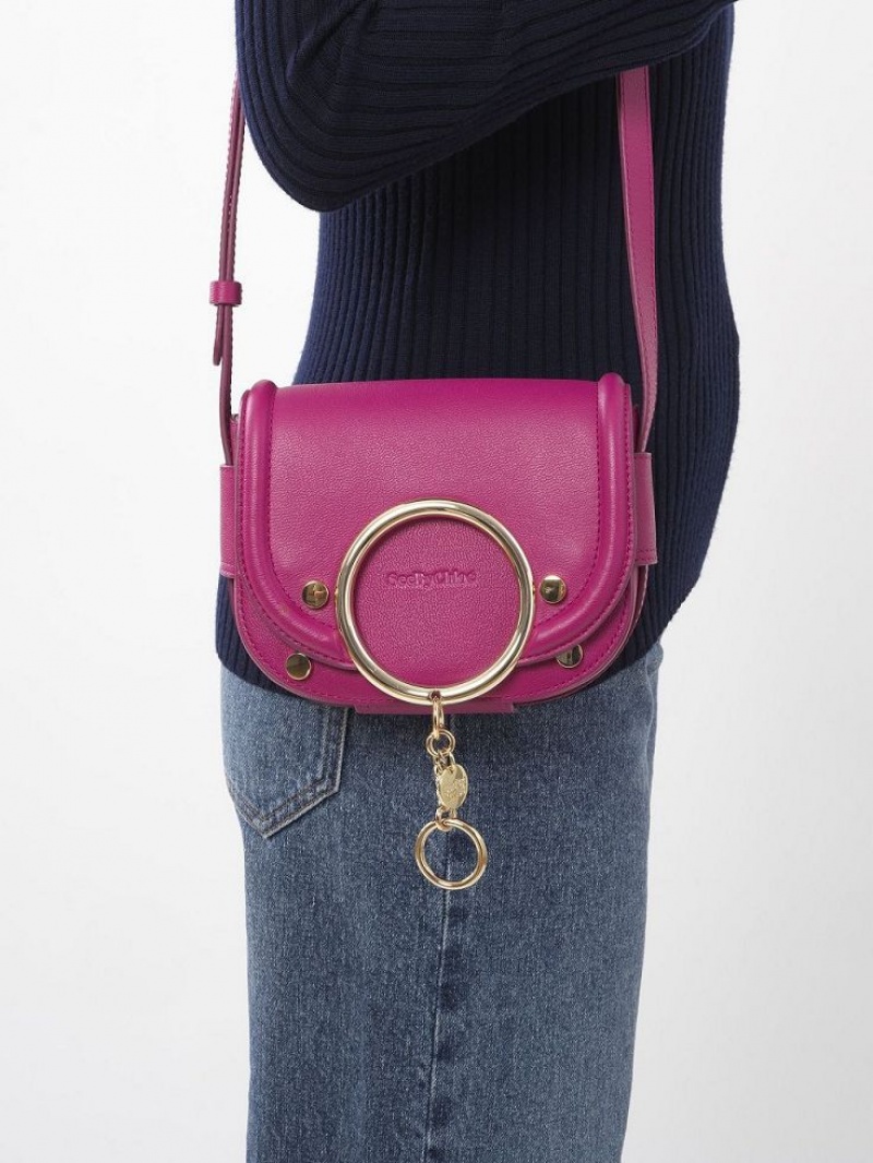 Chloe Mara Small Olkalaukku Pinkki | CHE-SR14617