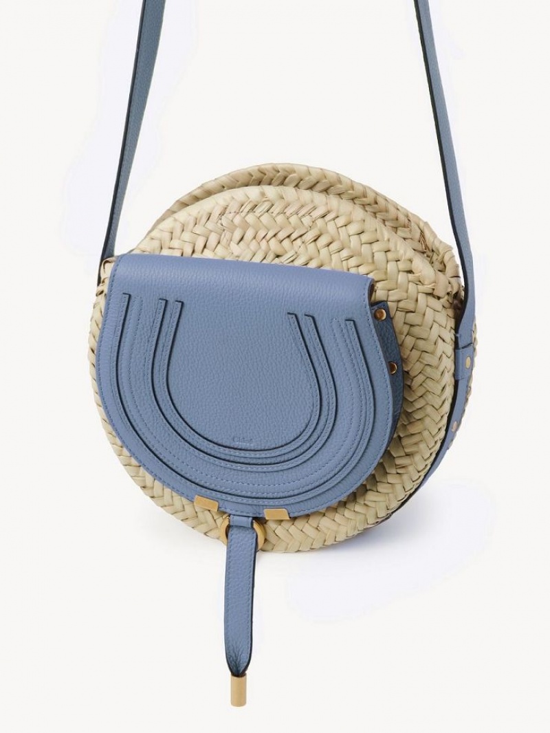 Chloe Marcie Basket Crossbody Laukut Syvä Sininen | CHE-SR13477