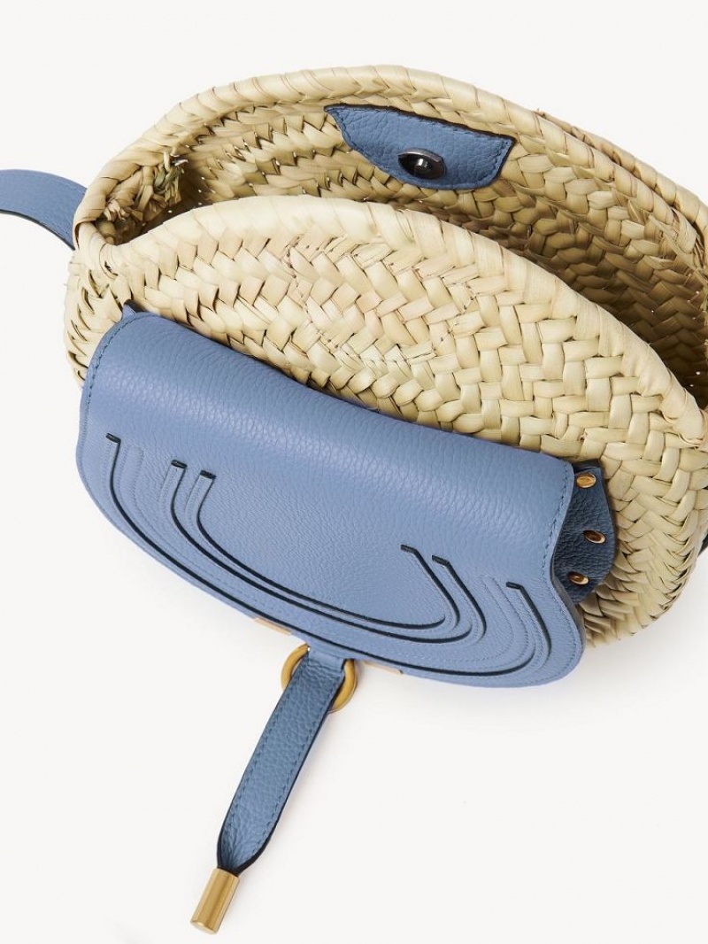 Chloe Marcie Basket Crossbody Laukut Syvä Sininen | CHE-SR13477