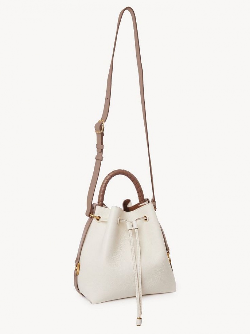 Chloe Marcie Bucket Crossbody Laukut Valkoinen | CHE-SR13615