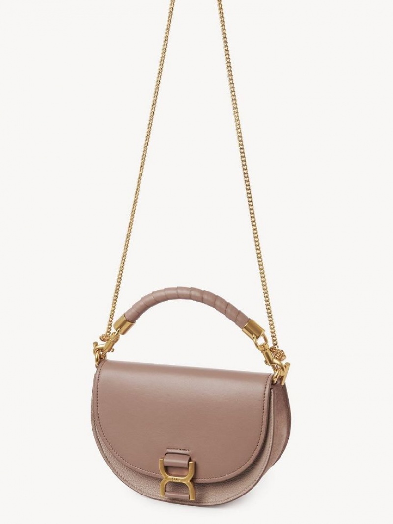 Chloe Marcie Chain Flap Crossbody Laukut Ruskea | CHE-SR13618