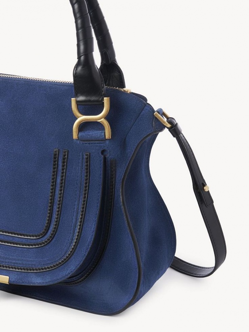 Chloe Marcie Double Carry Crossbody Laukut Syvä Sininen | CHE-SR13504