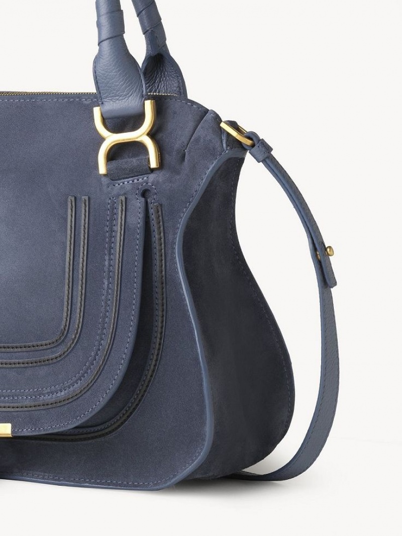 Chloe Marcie Double Carry Crossbody Laukut Syvä Harmaat Laivastonsininen | CHE-SR13517