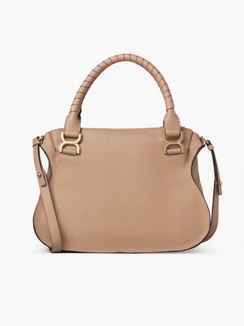 Chloe Marcie Double Carry Crossbody Laukut Vaaleanruskea | CHE-SR13553