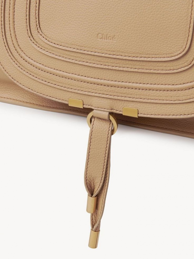 Chloe Marcie Double Carry Crossbody Laukut Ruskea | CHE-SR13583