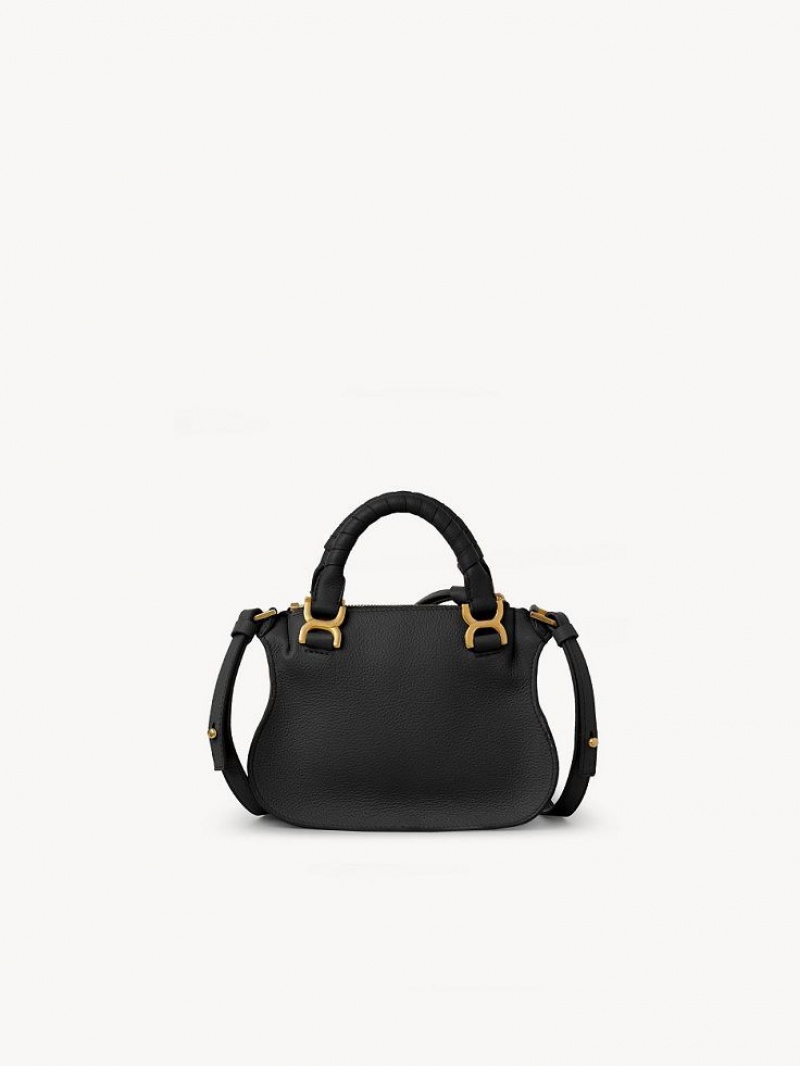 Chloe Marcie Double Carry Mini Laukut Mustat | CHE-SR13713