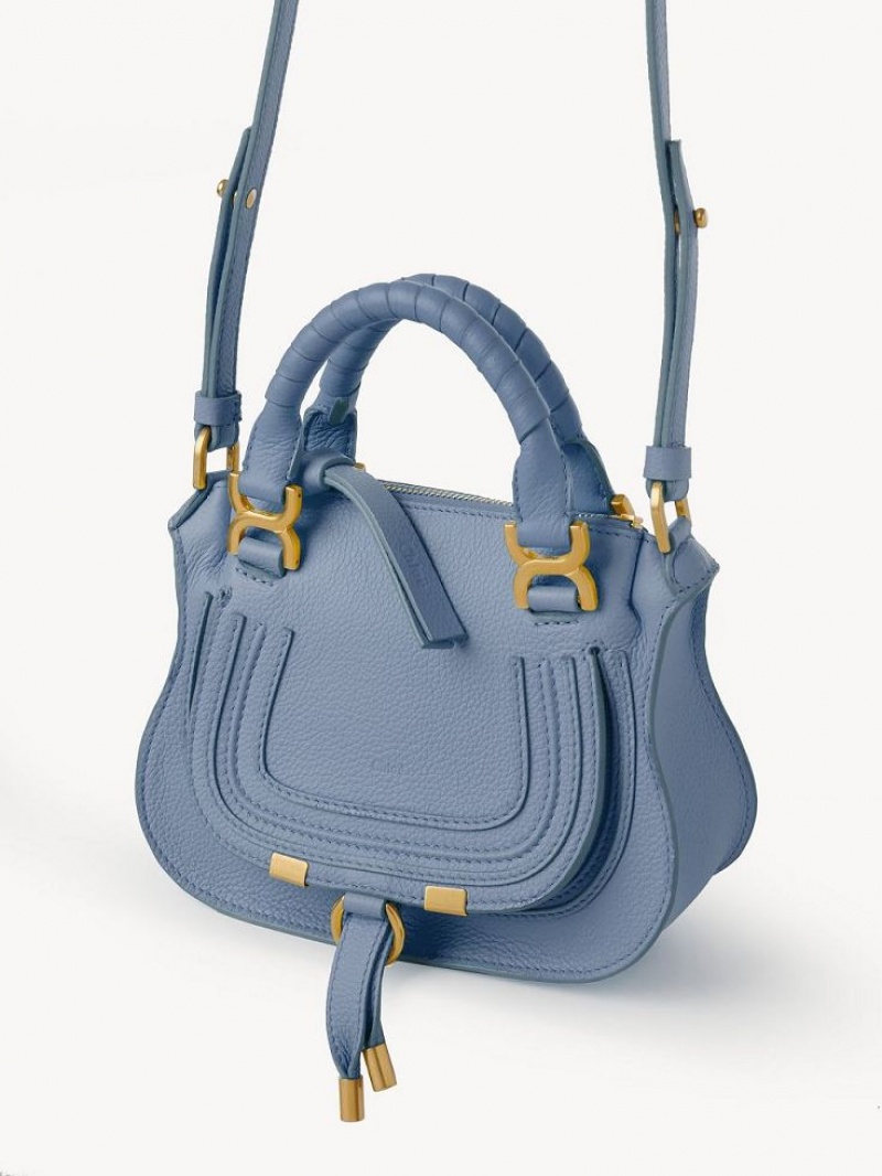 Chloe Marcie Double Carry Mini Laukut Syvä Sininen | CHE-SR13724