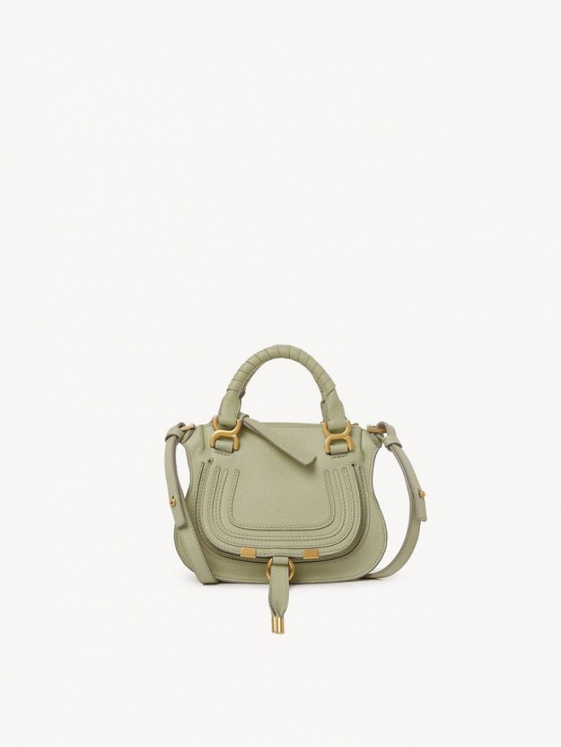 Chloe Marcie Double Carry Mini Laukut Vihreä | CHE-SR13674