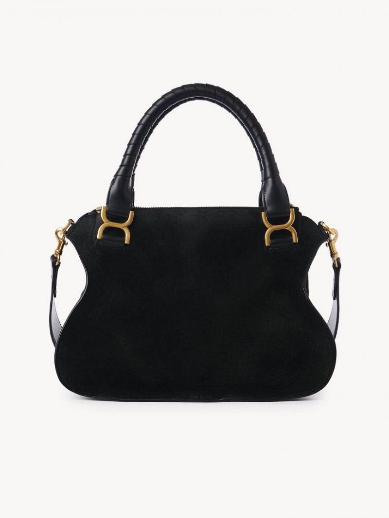 Chloe Marcie Double Carry Olkalaukku Mustat | CHE-SR13438