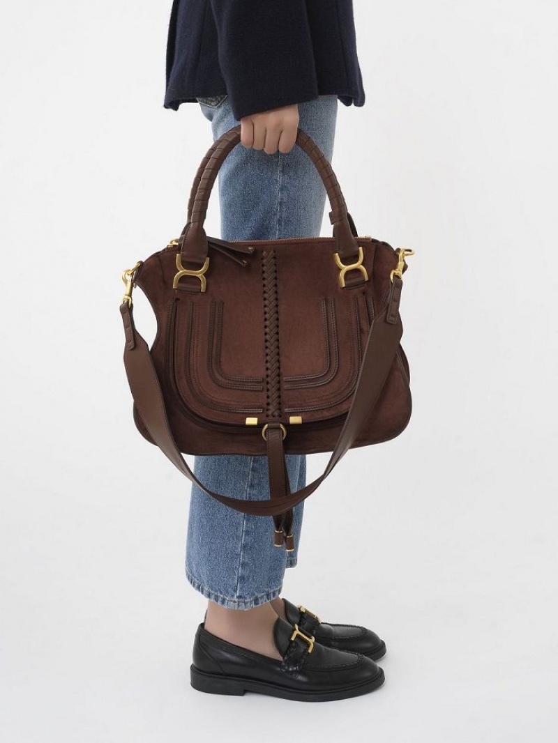 Chloe Marcie Double Carry Olkalaukku Punainen | CHE-SR13437