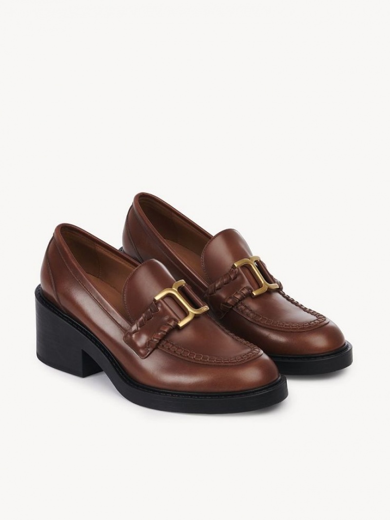 Chloe Marcie Korko Loafer Ruskea | CHE-SR14243