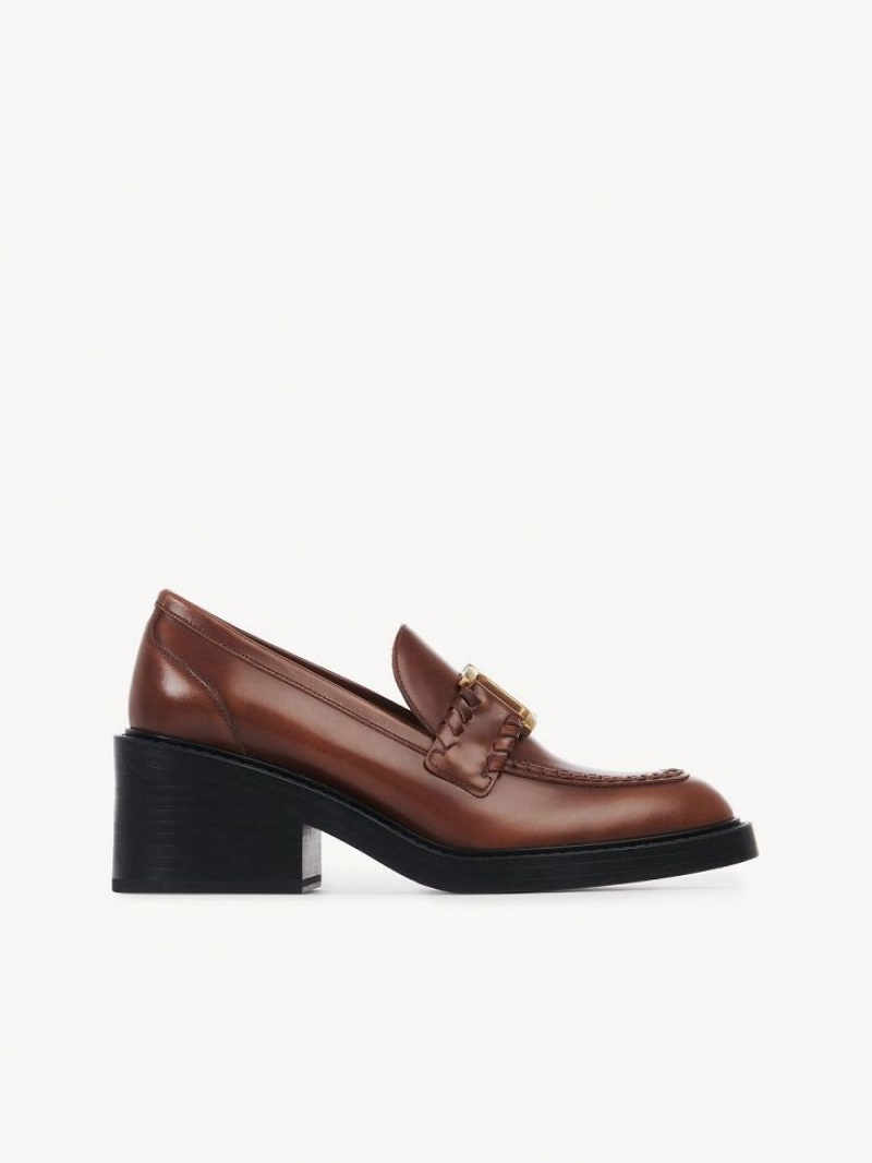 Chloe Marcie Korko Loafer Ruskea | CHE-SR14243