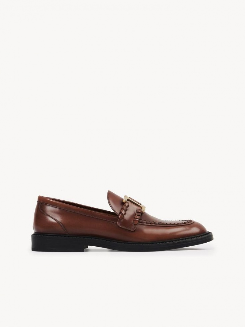 Chloe Marcie Loafer Ruskea | CHE-SR14249