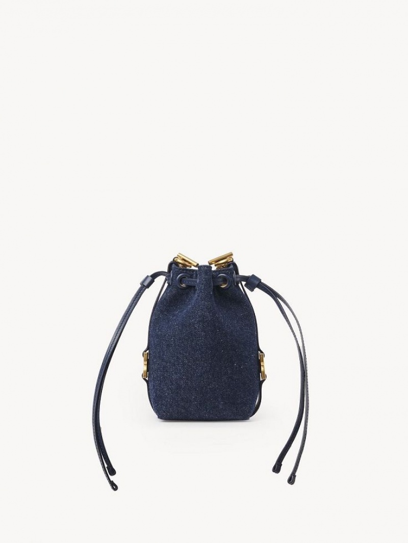 Chloe Marcie Micro Bucket Crossbody Laukut Sininen | CHE-SR13612