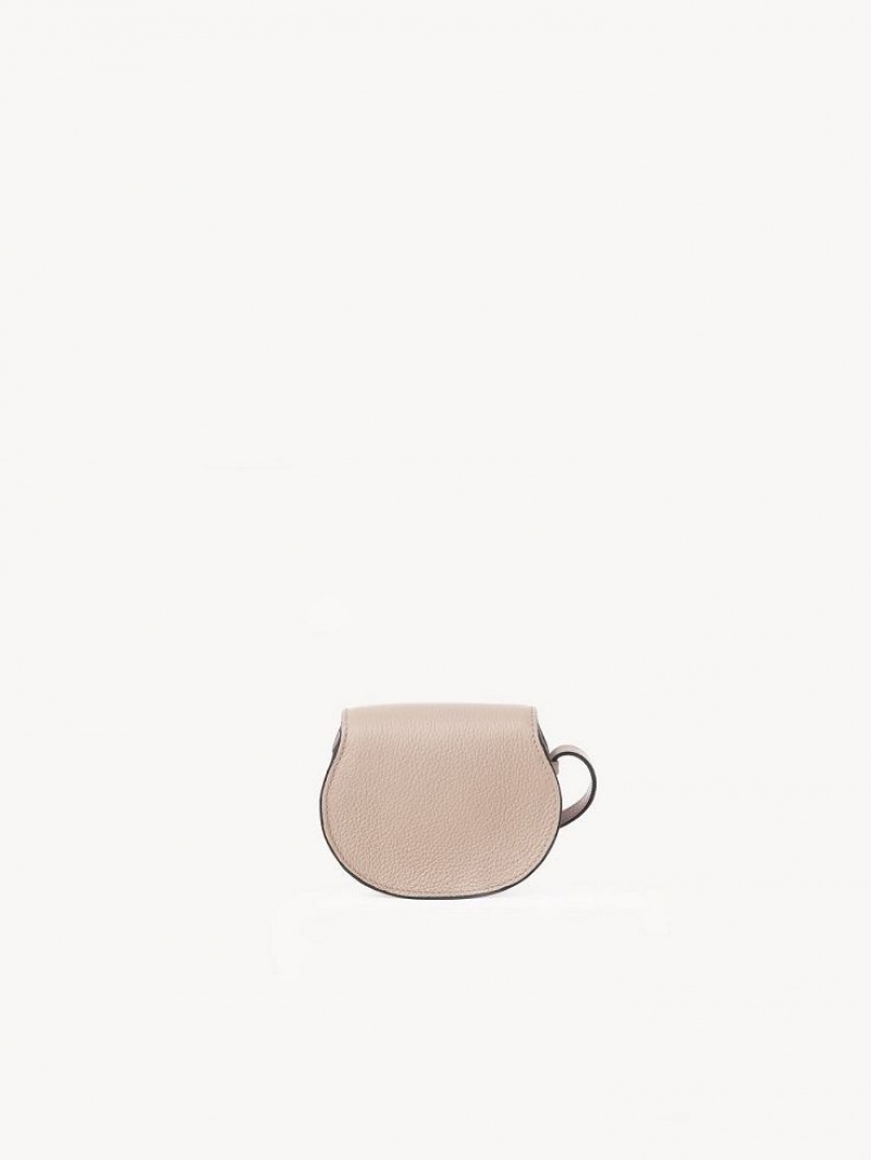 Chloe Marcie Nano Saddle Mini Laukut Beige | CHE-SR13696