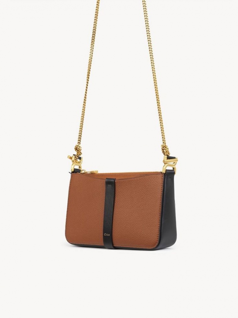 Chloe Marcie Pouch On Chain Mini Laukut Ruskea | CHE-SR13703