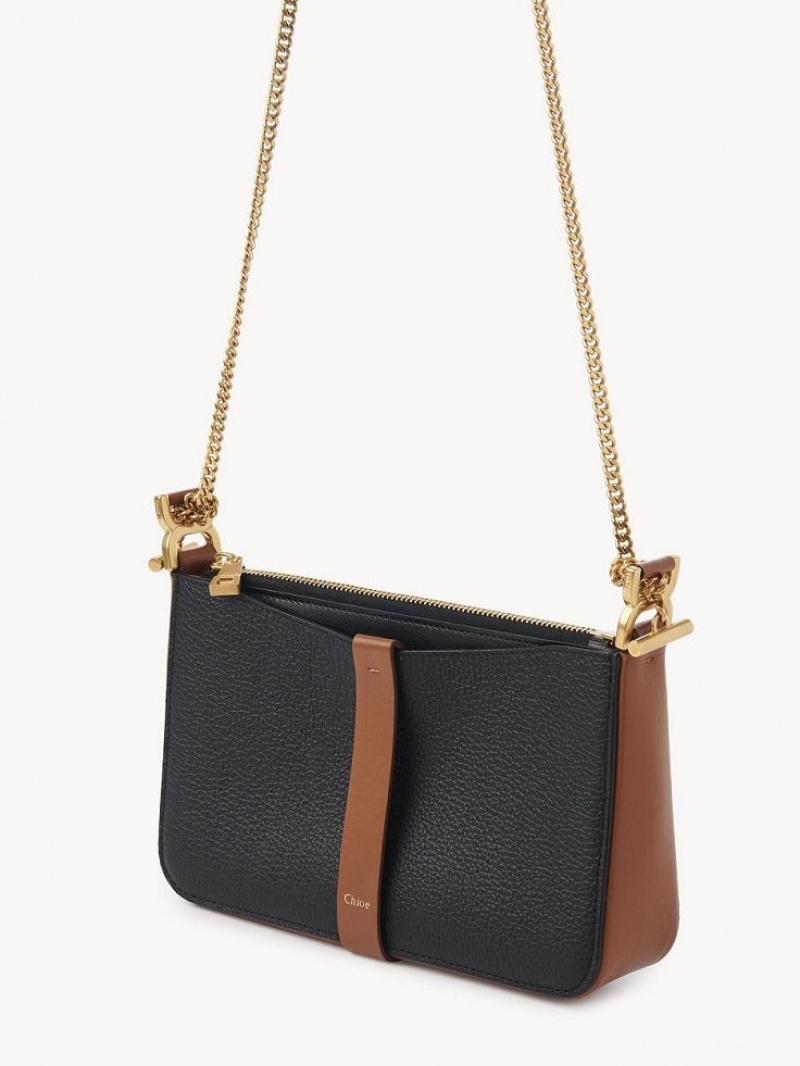 Chloe Marcie Pouch On Chain Mini Laukut Mustat | CHE-SR13704