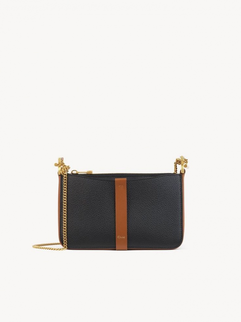 Chloe Marcie Pouch On Chain Mini Laukut Mustat | CHE-SR13704