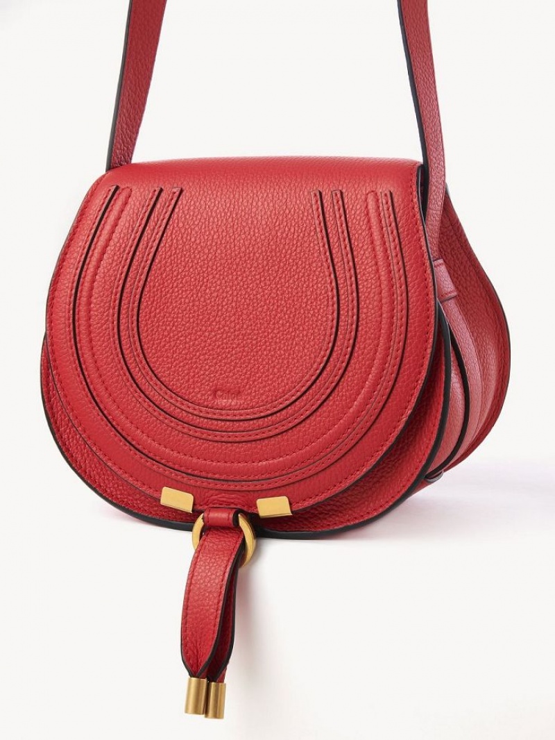 Chloe Marcie Small Crossbody Laukut Punainen | CHE-SR13488