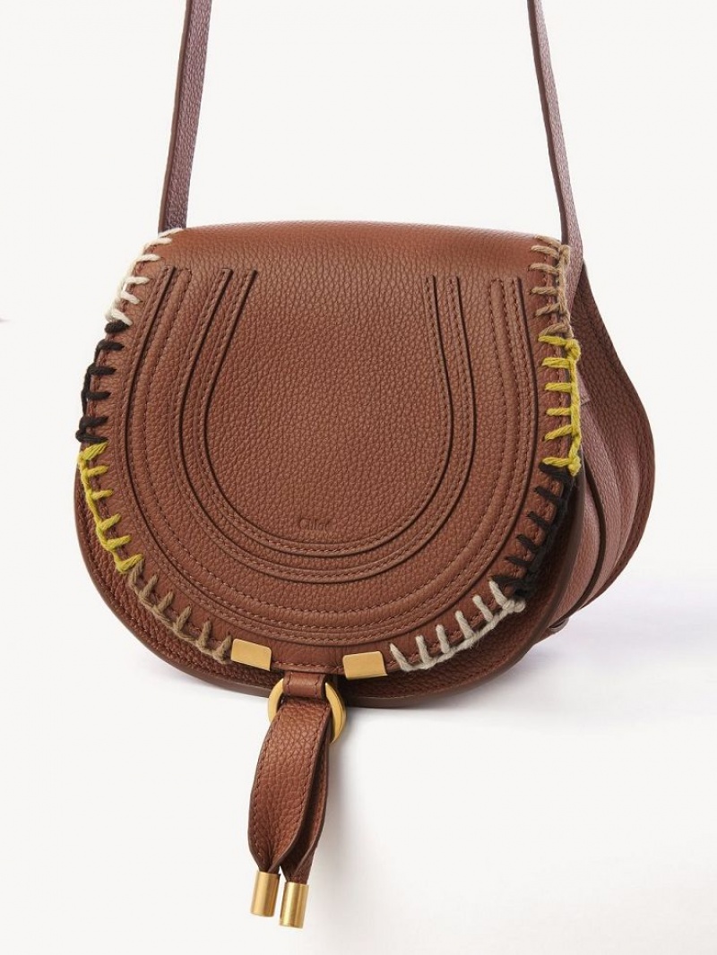 Chloe Marcie Small Crossbody Laukut Ruskea | CHE-SR13474