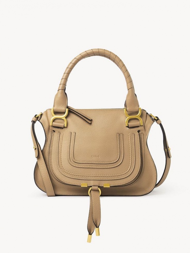 Chloe Marcie Small Double Carry Crossbody Laukut Ruskea | CHE-SR13468