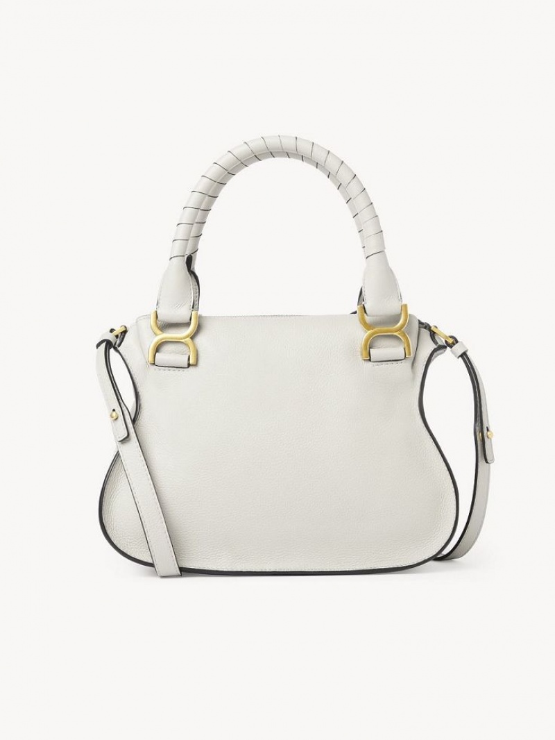 Chloe Marcie Small Double Carry Crossbody Laukut Valkoinen | CHE-SR13550