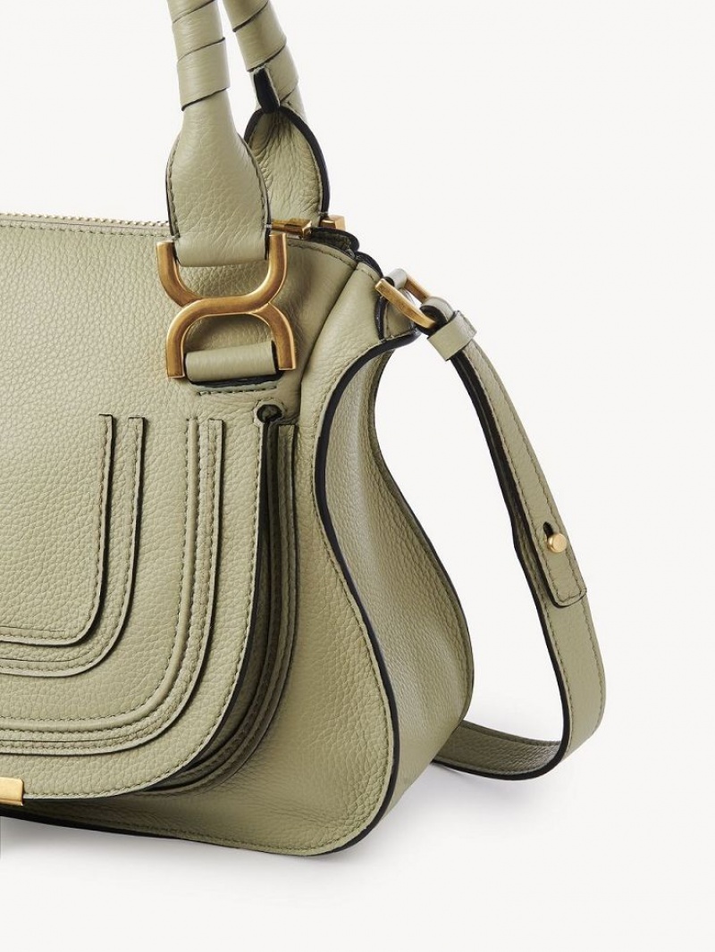 Chloe Marcie Small Double Carry Crossbody Laukut Vihreä | CHE-SR13554