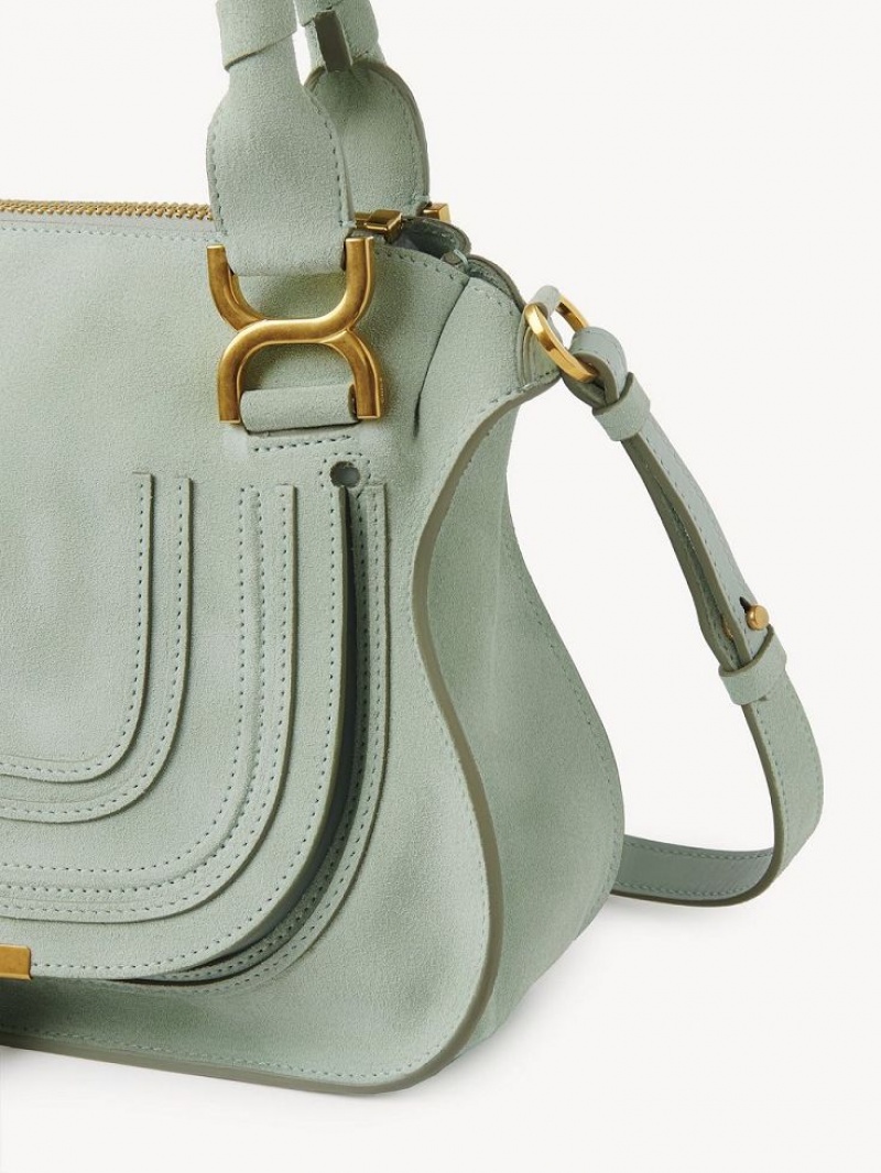 Chloe Marcie Small Double Carry Crossbody Laukut Vihreä | CHE-SR13601