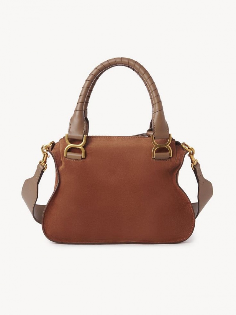 Chloe Marcie Small Double Carry Olkalaukku Ruskea | CHE-SR13440