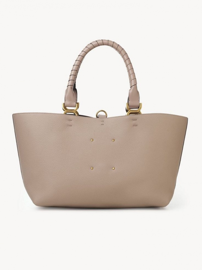 Chloe Marcie Small Kangaskassit Beige | CHE-SR13388